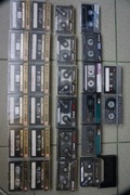 26 kaset chromowych stan nośnika taśmy i opakowań ; ZNAKOMITY