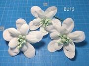 SCRAPKI KRAKÓW Kwiaty, Chrzest, Narodziny 3 szt. biel