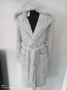 Szlafrok szary ze srebrną nitką esotiq m