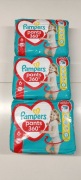 PAMPERS Pants 360° rozm. 6 NAJTANIEJ Pieluchomajtki ostatnie 3 paczki