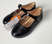 Gymboree Lakierki granatowe baleriny z kokardką R. 27