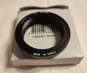 PIERŚCIEŃ ADAPTER T-MOUNT DO NIKON [P84]
