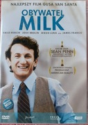 OBYWATEL MILK. SEAN PENN. EMILE HIRSCH. JOSH BROLIN. REŻ. GUS VAN SANT.DVD 