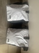 Sakwy rowerowe tylne FISCHER 35x25x15 cm ok.25 litrów dobry stan