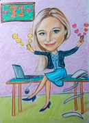 karykatura karykatury portrety doskonały prezent 