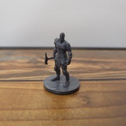 Figurka Człowiek Barbarzyńca Wojownik Topór Drwal DnD