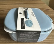 Smukee Ceramiczne Mini Naczynie do Zapiekania 330ml Kwadratowe Niebieskie