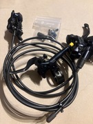Zestaw BR-M7120 Hamulce Shimano 4tłoczkowe P+T komplet