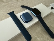 Apple Watch series 7 41mm GPS blue + pasek