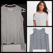 H&m nowa bluzka z odkrytym ramionami 146/152