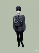 Mundur milicjanta .Major MO