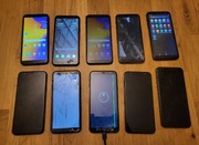 10szt samsung j4+ pęknięte szyby 