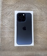 iPhone 15 Pro 128 GB Blue Titanium + case Puro
