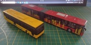 2 modele autobusów Neoplan Centroliner marki siku