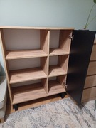 Komoda Kobi FONDI 90 x 40 x 116cm dąb wotan matowe