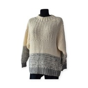 Sweter Topshop kremowy śmietankowy oversize M L 38 40 42 nowy