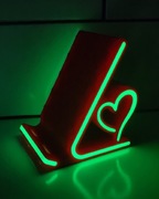 Świecący stojak pod telefon 