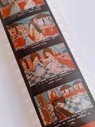 Bajka na rzutnik BAŚŃ O RÓŻYCZCE I DZIELNYM .. na kliszy bajki prl retro 