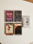 Kasety magnetofonowe z muzyką rockową Deep Purple, AC/DC, Chris Rea