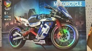 Zestaw klocki motocykl  dla chłopca 