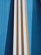 Panele ścienne na HDF Białe 3L na dębie