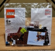 Lego 40287 Mini Budowa Sanie saszetka z klockami edycja limitowana