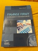 Finanse firmy w decyzjach menadżerskich 