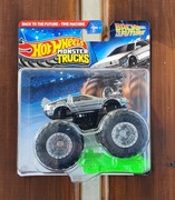 Hot Wheels Back To The Future Time Machine Monster Truck Delorean