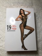 Bodystocking 1969 czarne body seksowne nowe