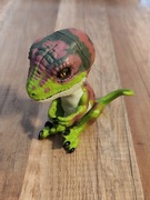Interaktywna zabawka figurka dinozaur Velociraptor rusza się dźwięk 