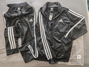 Nowy dres męski Adidas - rozmiar M czarny - DAYREADY 3 STRIPES 