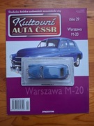 Warszawa M-20 DeAgostini 1:43 Kultowe Auta PRL-u 