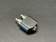 Adapter przejściówka gniazdo AUX na 2 wtyki RCA cinch