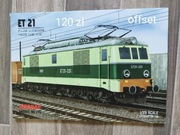 Model kartonowy Lokomotywa ET 21