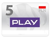 Kod doładowujący PLAY 5zł