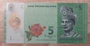 Malezja 5 Ringgit  2021r. P-54c UNC 