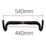 Kierownica rowerowa karbonowa BALUGOE Gravel Big Flare Bar 440mm