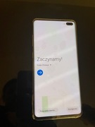 SAMSUNG S10+ Prism White 8/128GB  - IDEALNY STAN