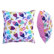 Poszewka 40x40 cm Rybki jak z bajki Ryby - Bawełna