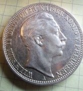 Prusy 3 marki 1912 srebro 