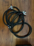 Kable audio, bananowe, Nakamichi 1.5m - 2.5m