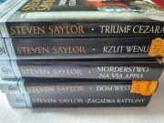 5X Steven Saylor -POWIEŚĆ Z CZASÓW RZYMSKICH - ROMA SVB ROSA