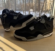 Nike Jordan 4 Black Canvas