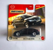 Matchbox - Nissan Sentra 2016 - 91/125 Mix 12 Case M - black hot wheels