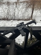 BOGATY ZESTAW Replika ASG M4 Specna arms EDGE SA-E07 light ops magnifier