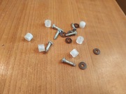 UNITRA Diora wzmacniacz WS 311 D Trawiata śruby dystanse podkładki płytki