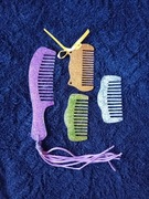 Grzebyki 4 szt brokat/prezent panieński/babyshower