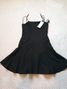 Swing sukienka koktajlowa r. L(40) *Nowa* czarna