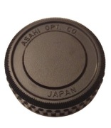 Dekielek zaślepka Pentax Asahi Japan tył obiektywu 