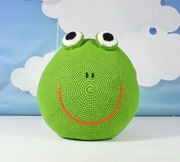 Poduszka dekoracyjna Uśmiechnięta Żabka